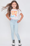 Toddler Girl Faux Front Skinny Jeans