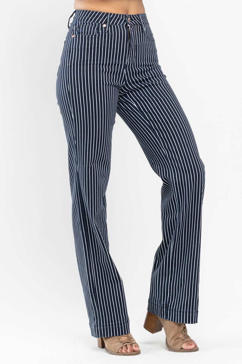 Brooklyn Striped Jeans