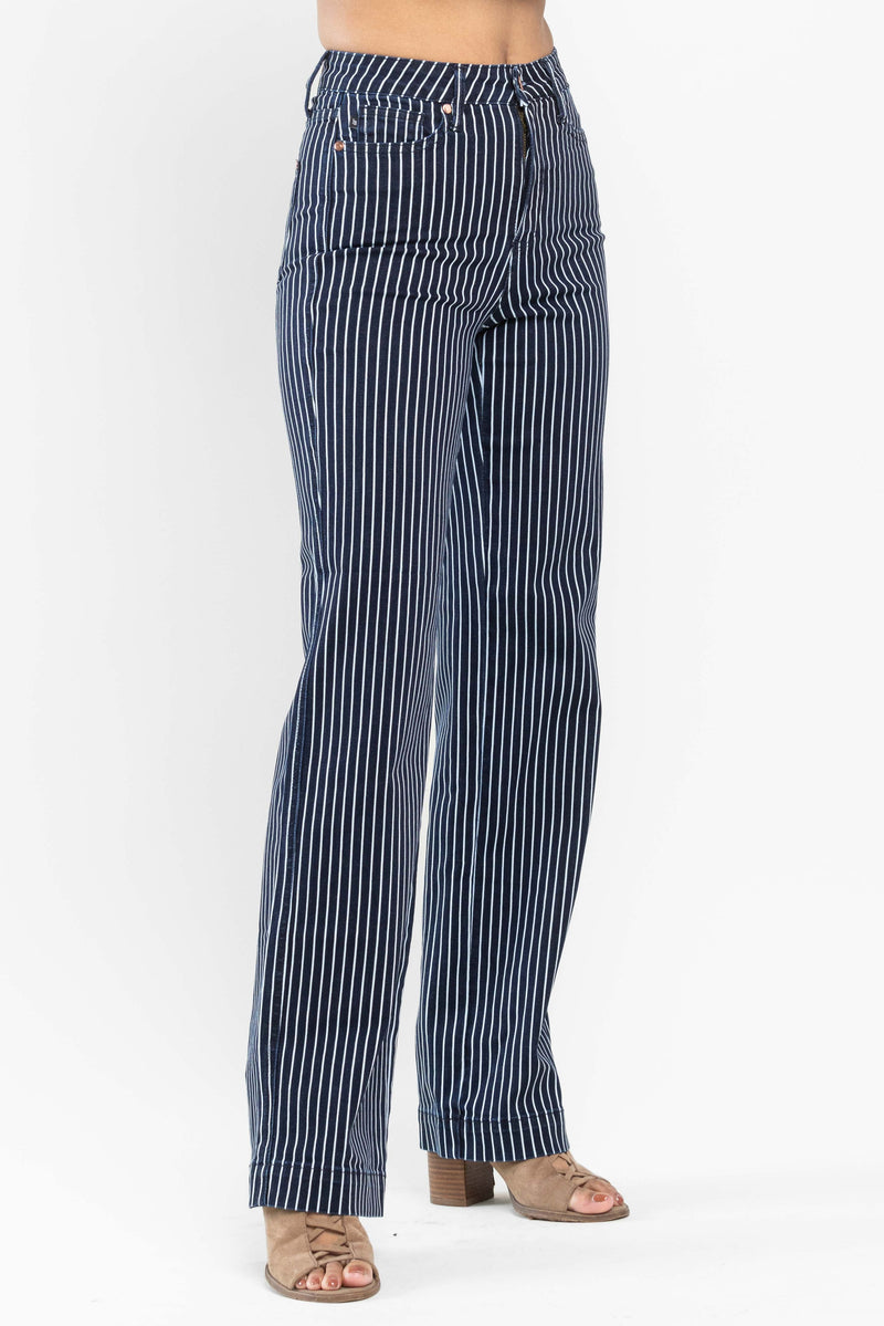 Brooklyn Striped Jeans