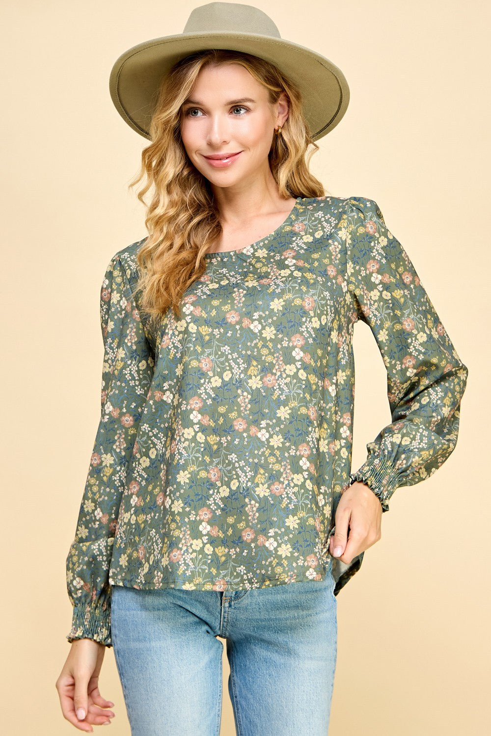 Madison Floral Top