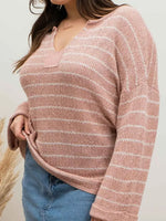 Rose Knitted Sweater