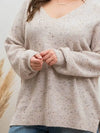Speckled Knit Sweater