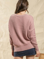 Rose Knit Sweater