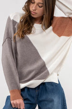 Diagonal Sienna Sweater