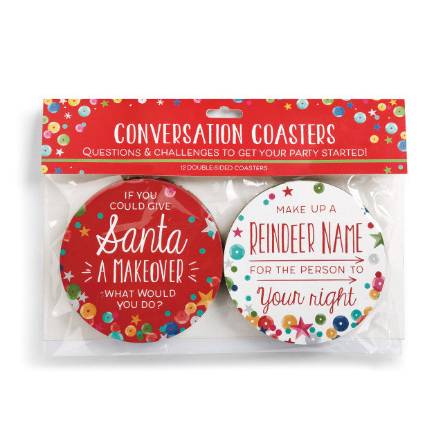 Conversation Coasters - Set of 12