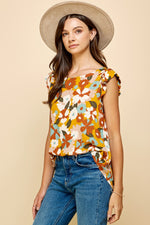 Fall for Floral Top