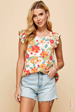 Sunny & Floral Top