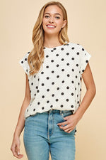 Jessie Dotted Top