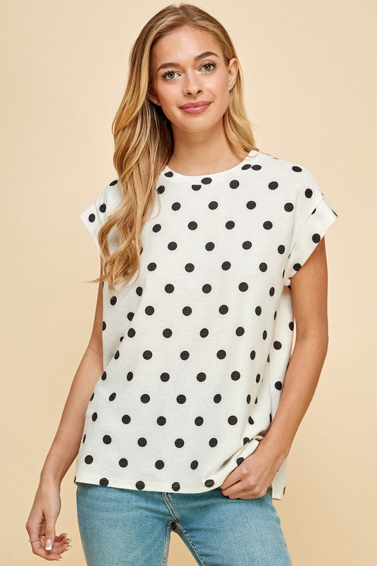 Jessie Dotted Top