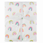 Rainbow Minky Blanket